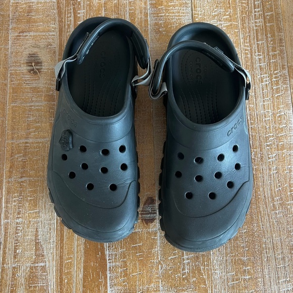 Crocs Black Offroad Sport Clog Graphite Size Men’s 10 Women’s 12 - Picture 3 of 7